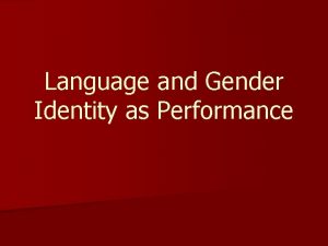 Gender identity tagalog