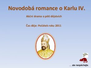 Romance o karlu 4