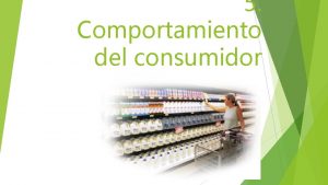 Modelo del comportamiento del consumidor