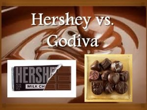 Hershey vs The Hershey Company Godiva History of