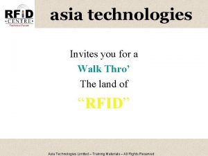 asia technologies Invites you for a Walk Thro