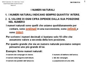 Numeri romani