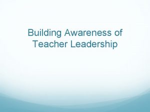 Teacher leader endorsement illinois Teacher leader endorsement illinois