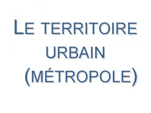 Mtropole Mtropole