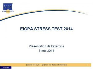 Eiopa stress test 2020