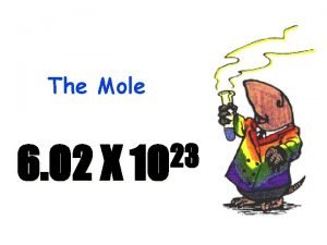 Mole is equal to