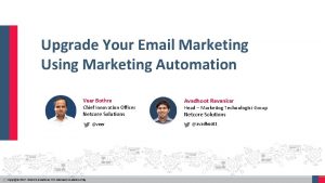 Upgrade Your Email Marketing Using Marketing Automation Veer