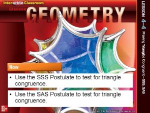 Sss postulate