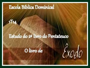 Escola Bblica Dominical 1 T 14 Estudo do