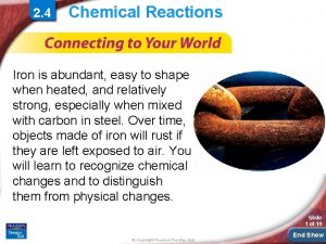 Chemical change of milk