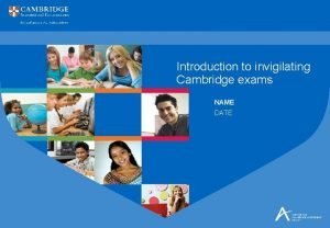 Cambridge exam