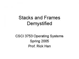 Csci 3753