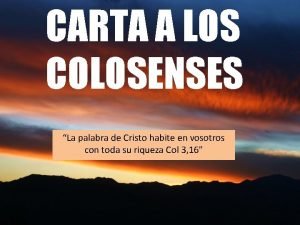 Colosas en la actualidad