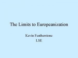 Kevin featherstone lse