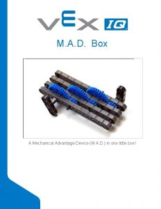 Vex iq mad box