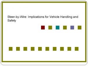 Steer by wire system