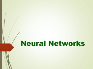 Neural Networks 1 Hidden Layer Neural Networks A Neural Networks 1 Hidden Layer Neural Networks A