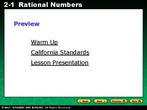 2 1 Rational Numbers Preview Evaluating Algebraic Expressions