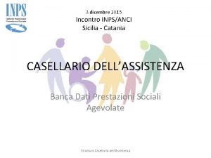 3 dicembre 2015 Incontro INPSANCI Sicilia Catania CASELLARIO