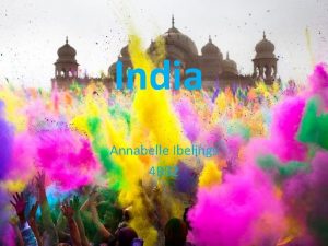 India Annabelle Ibelings 4 BB 2 Inhoud Goden