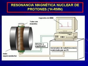 RESONANCIA MAGNTICA NUCLEAR DE PROTONES 1 HRMN RESONANCIA