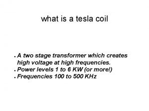 Tesla coil image