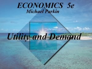 Distinguish between individual demand and market demand