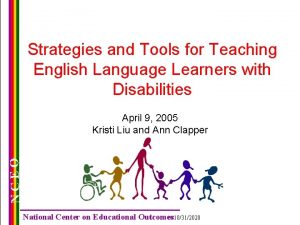 Strategies and Tools for Teaching English Language Learners