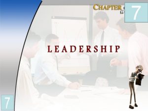 Introduction to leadership