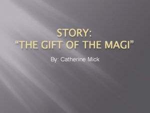 The gift of magi climax