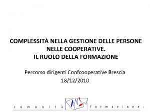 Gestione delle persone