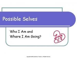 Possible selves examples