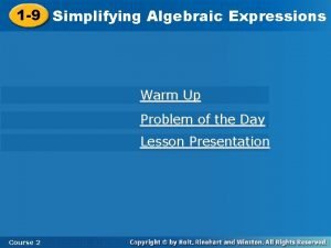Terms algebraic expressions