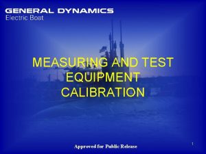 Measuring equipment