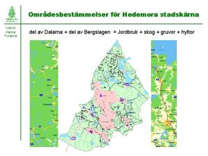 Omrdesbestmmelser fr Hedemora stadskrna 120531 Hanna Forslund del