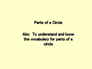 The circle aim