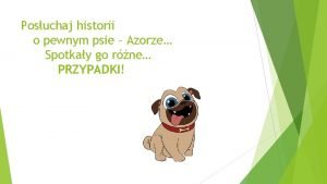 Posuchaj historii o pewnym psie Azorze Spotkay go