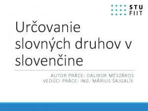 Slovenine