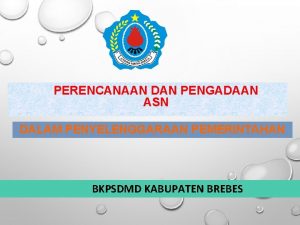 PERENCANAAN DAN PENGADAAN ASN DALAM PENYELENGGARAAN PEMERINTAHAN BKPSDMD