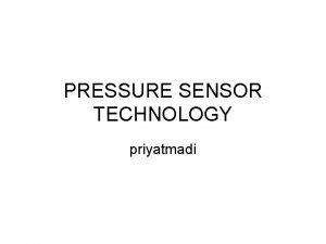 Types of pressure measurement Types of pressure measurement