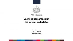 Valsts robesardzes un britiesu sadarbba 13 11 2018