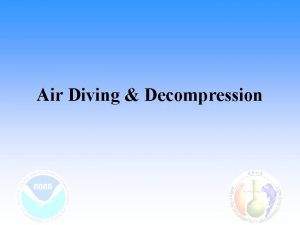 Air Diving Decompression Sources Joiner J T ed