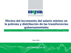 Efectos del incremento del salario mnimo en la