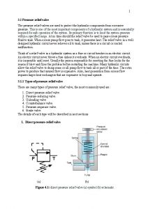 1 3 1 Pressure relief valve The pressure