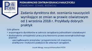 Przykładowa ocena pracy nauczyciela dyplomowanego 2021