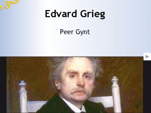 Peer gynt trama