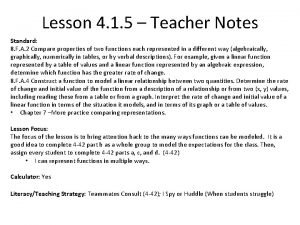 Lesson 4 1 5 Teacher Notes Standard 8