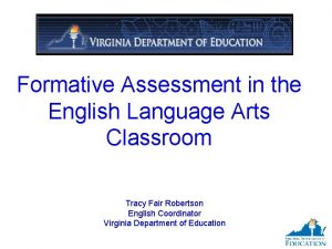 Formative assessment