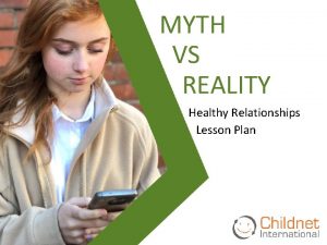 Healthy relationships lesson plan