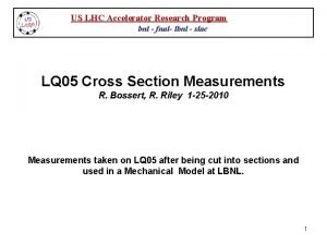 US LHC Accelerator Research Program bnl fnal lbnl